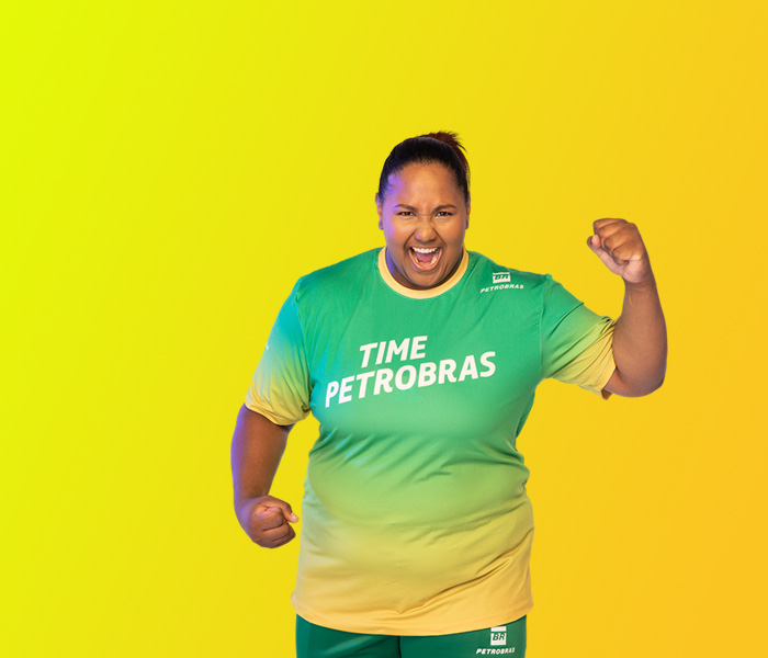Beatriz Souza, do Judô, atleta do Time Petrobras e campeã