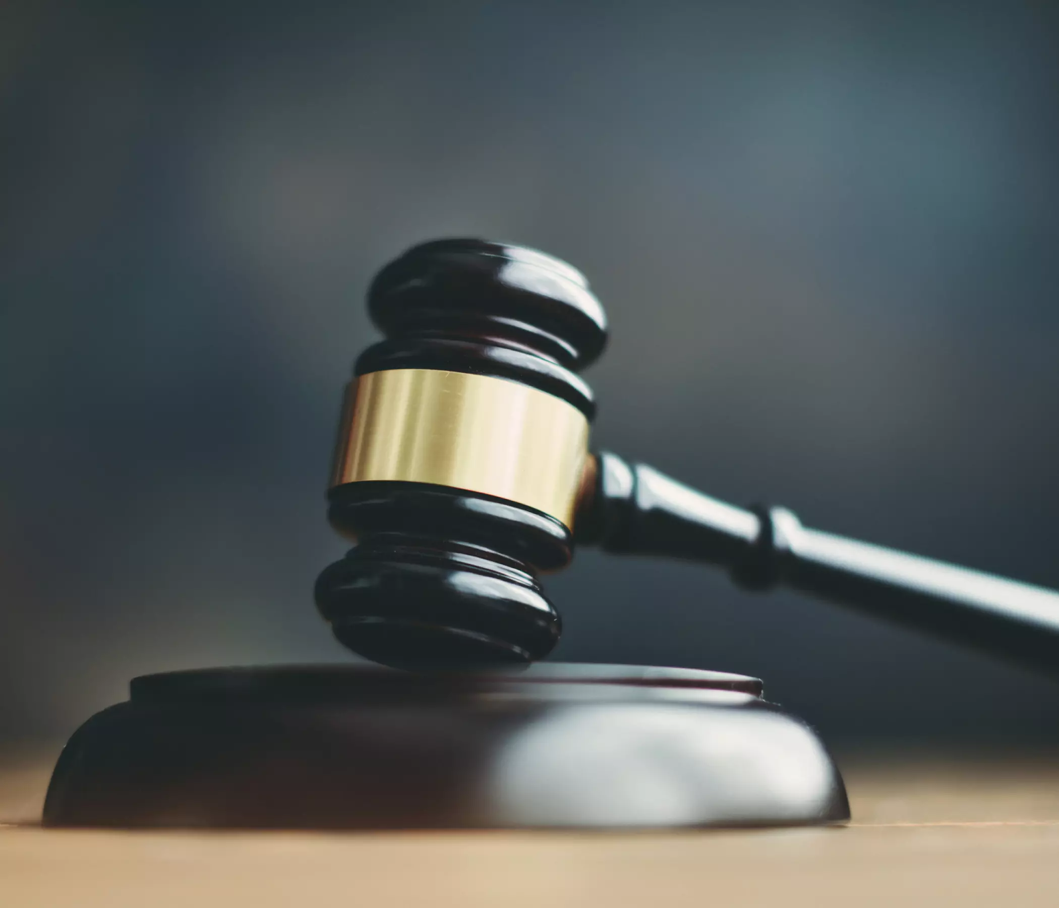 Martelo de juiz. Representa os leilões da Petrobras.