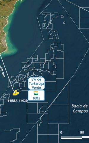 Ilustração mostra descoberta de petróleo na Bacia de Campos